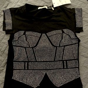 La diosa blouse black